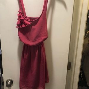 Pink dress, size medium.